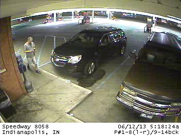 Chevy Equinox 2011-2012 man used stolen card